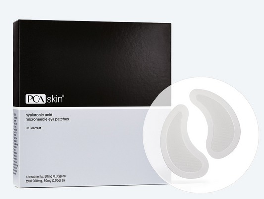 PCA SKIN - Hyaluronic Acid Microneedle Eye Patches (4-Pack)
